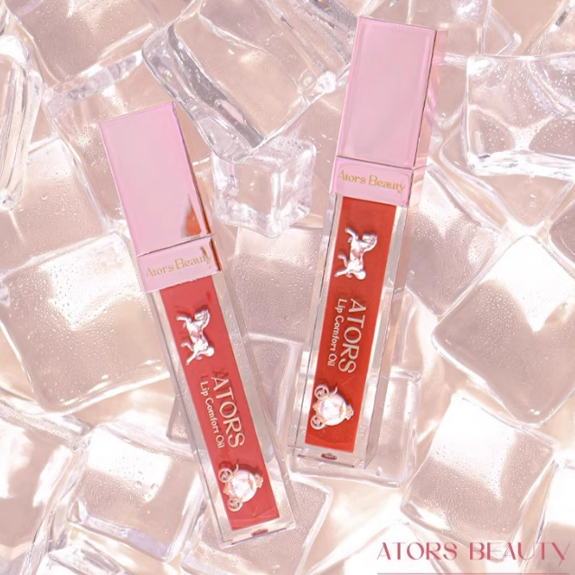 Flower Wedding Carriage Water Lip Gloss