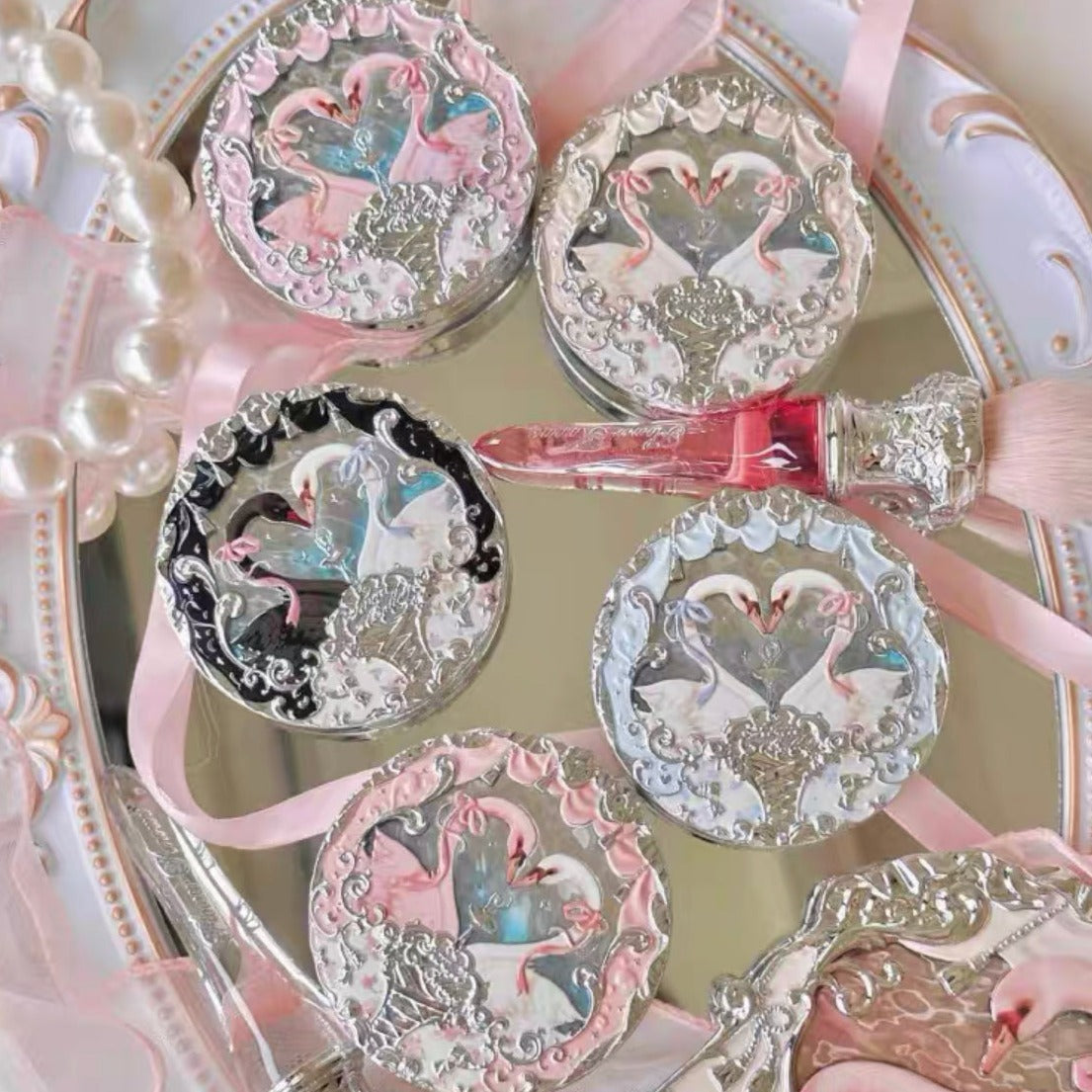 Flower Knows Swan Ballet Series  Blush