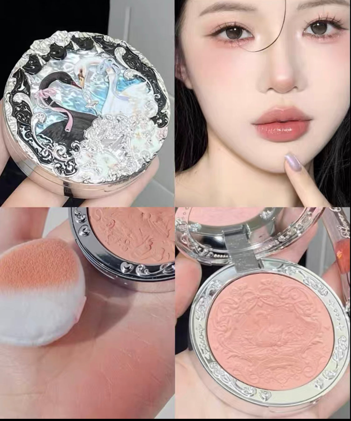 Flower Knows Swan Ballet Series  Blush