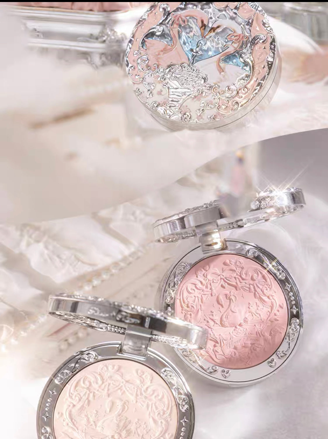 Flower Knows Swan Ballet Series  Blush