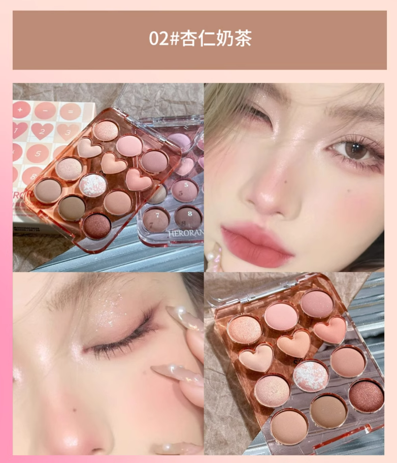 HERORANGE Love Eye Shadow Plate