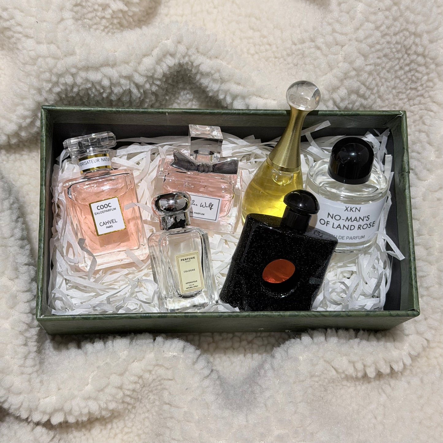 6Pcs Mini Q Version Perfume Set | Iconic Luxury Fragrance Collection