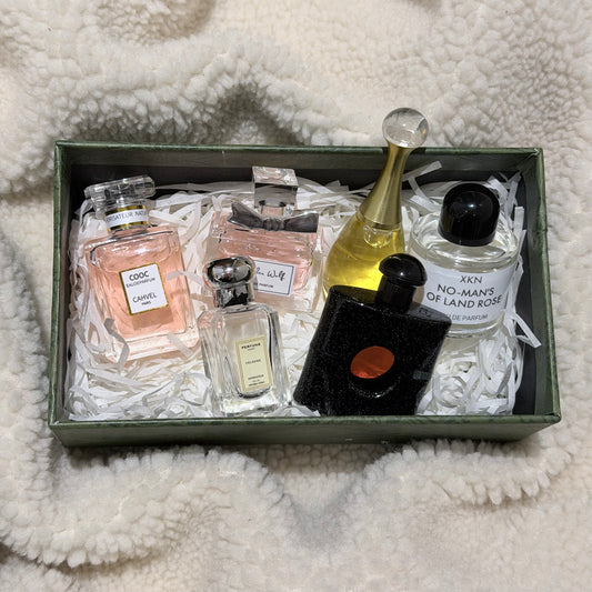 6Pcs Mini Q Version Perfume Set | Iconic Luxury Fragrance Collection