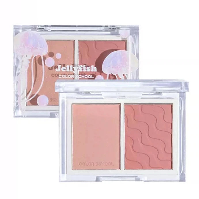Color School Underwater Garden Jellyfish Powder Blusher